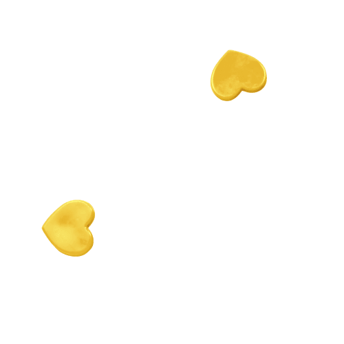 Cœur - Jaune