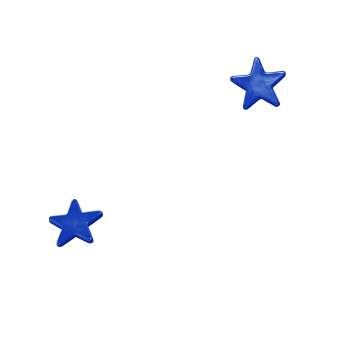 Étoile - Bleu
